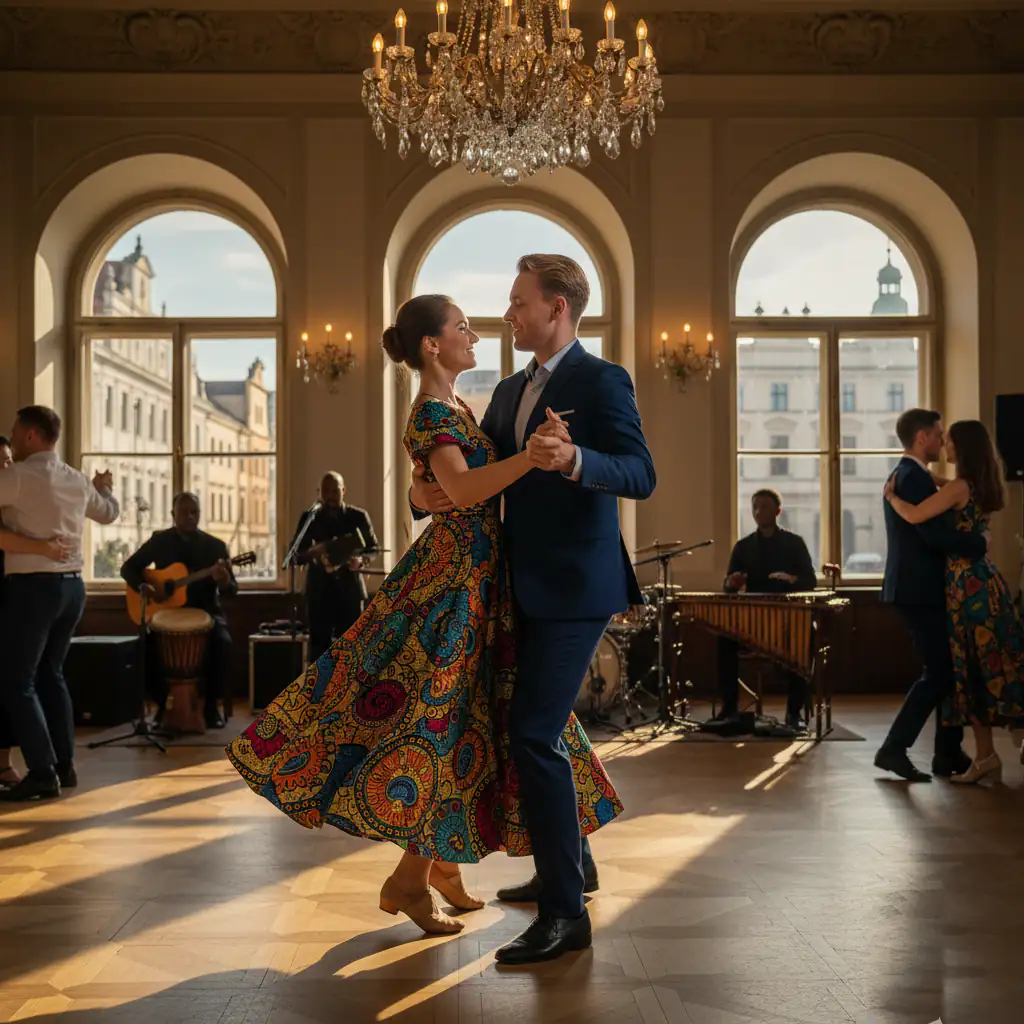 Para tańcząca Kizombę